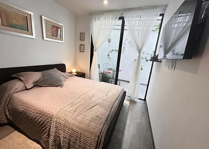 Apartamento Indiana C Terraza Y Estacionamiento 2 Pers México DF